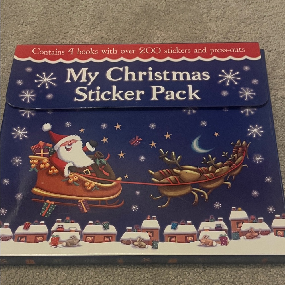 Christmas Books and Sticker Pack (4)with Santa and Reindeer
Fun for young kids.
